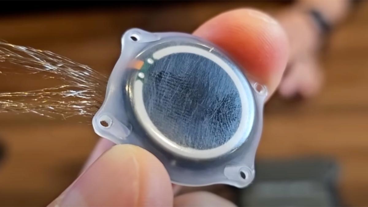 El implante de Neuralink.