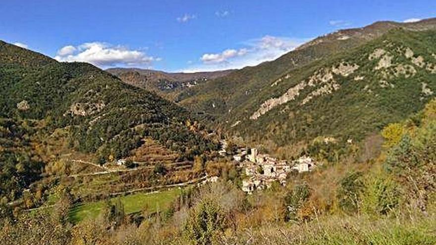 Imatge de Beget, un dels llocs més coneguts de l&#039;Alta Garrotxa.