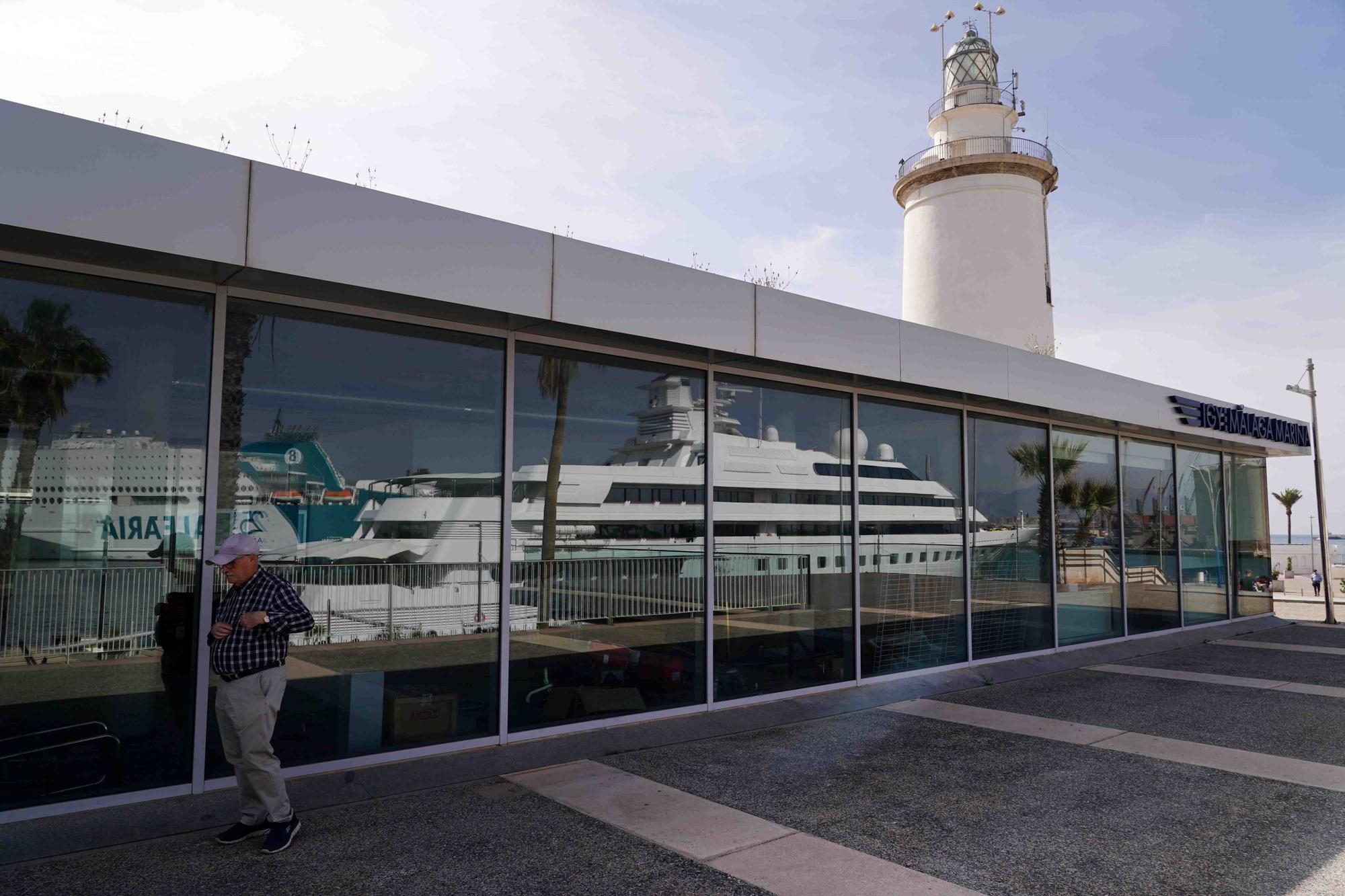 Las embarcaciones en el Puerto de Málaga