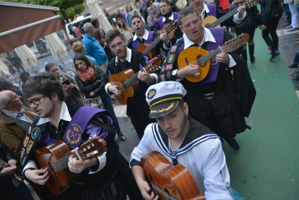 Desfile y certamen de tunas en Murcia