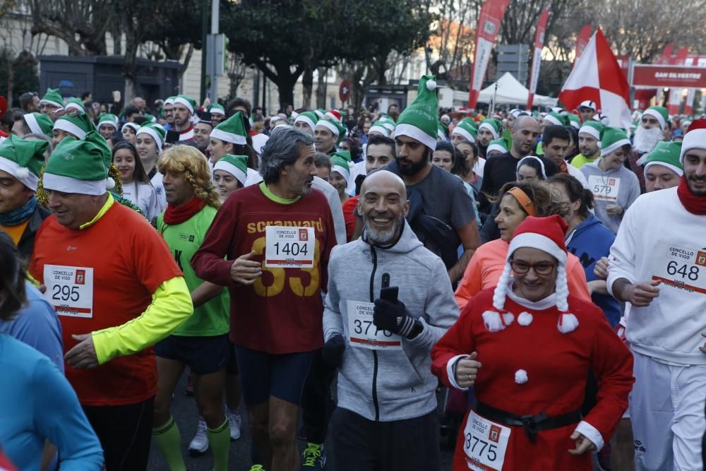 Cerca de 5.000 corredores toman la salida de la Alameda unas horas antes de la Nochevieja