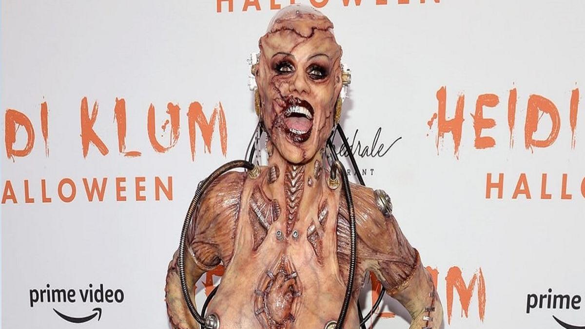 Heidi Klum triunfa en Halloween con este espectacular disfraz