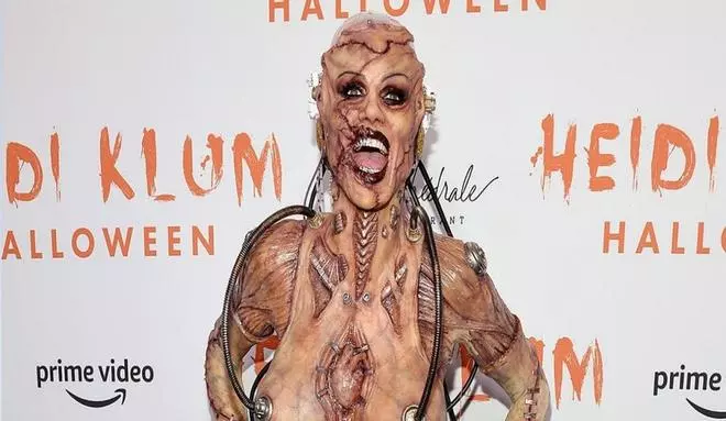 Heidi Klum triunfa en Halloween con este espectacular disfraz