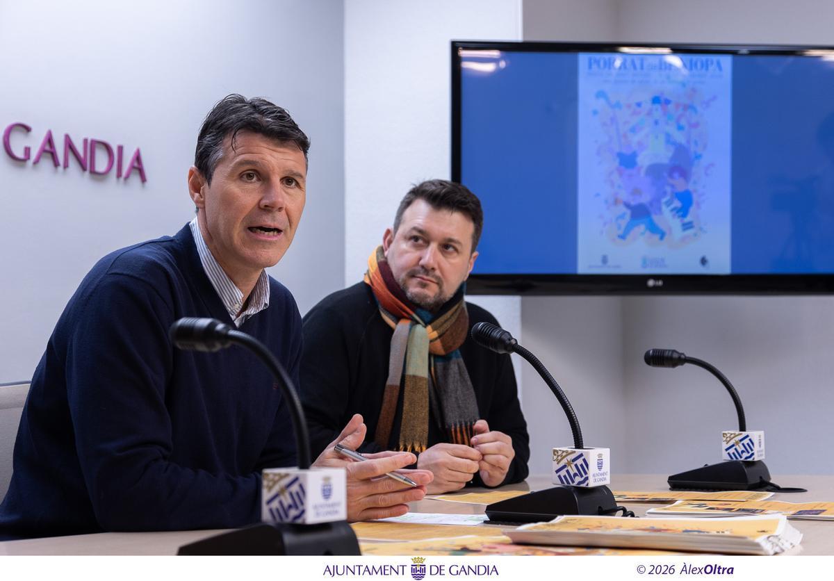 El presidente de la Junta de Distrito y el técnico de Política Festiva