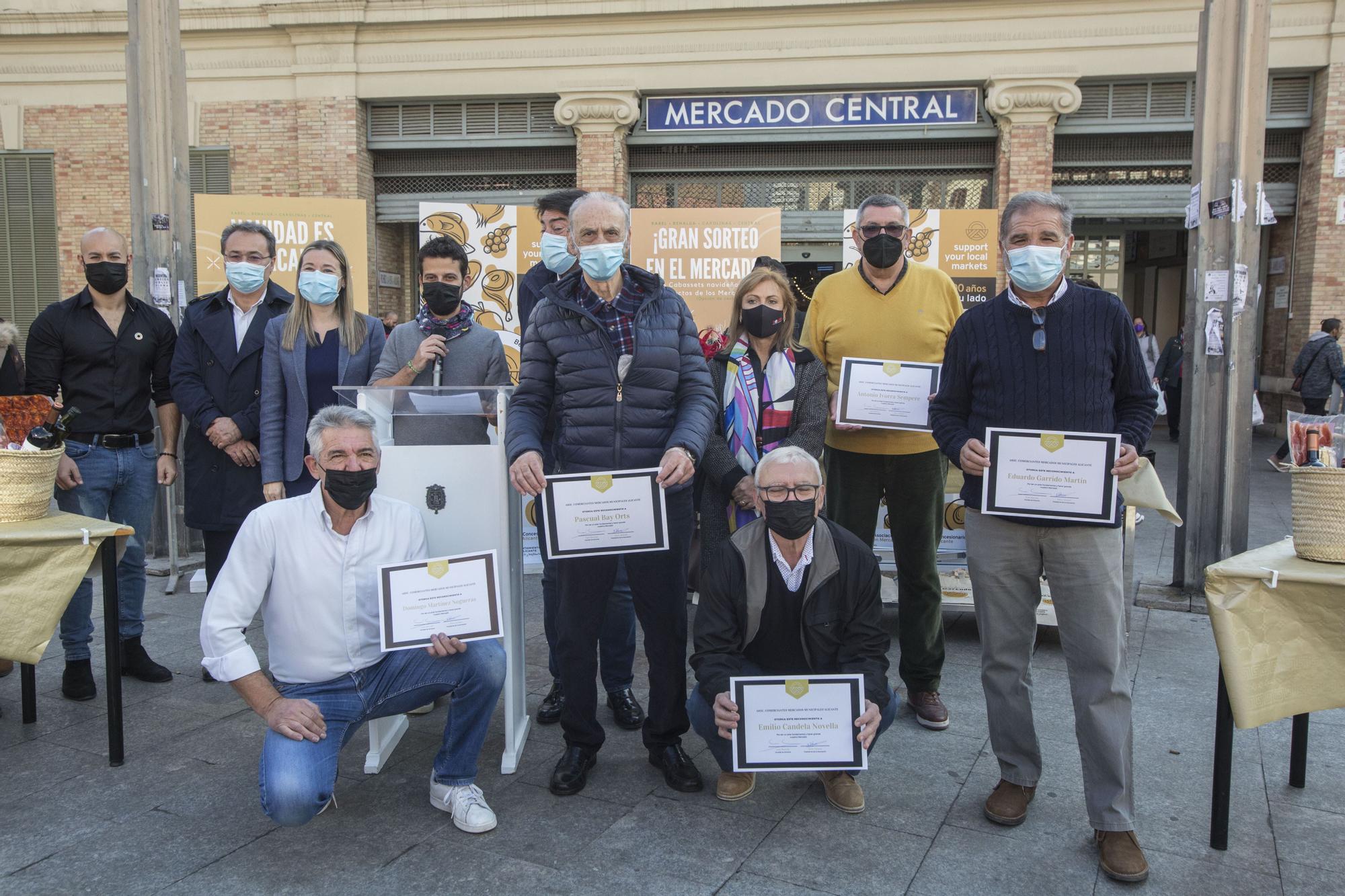 Brindis de Navidad de los mercados municipales