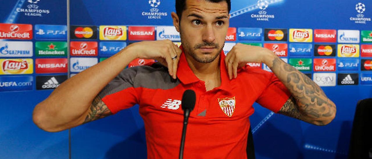 El extremo grancanario del Sevilla, Víctor Machín Pérez &#039;Vitolo&#039;.