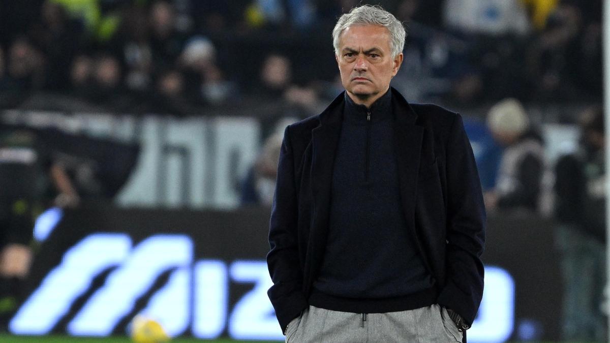 José Mourinho durante su etapa en la Roma