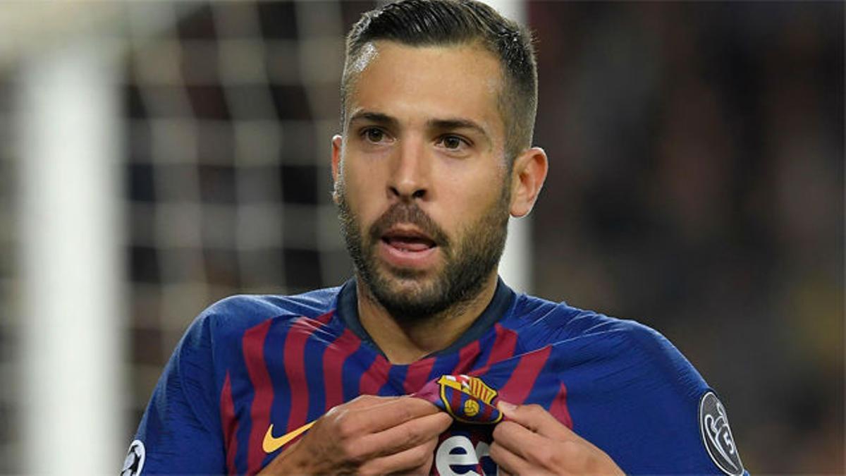 Jordi Alba: "Mi intención es quedarme y no creo que en otro lado sea más feliz"