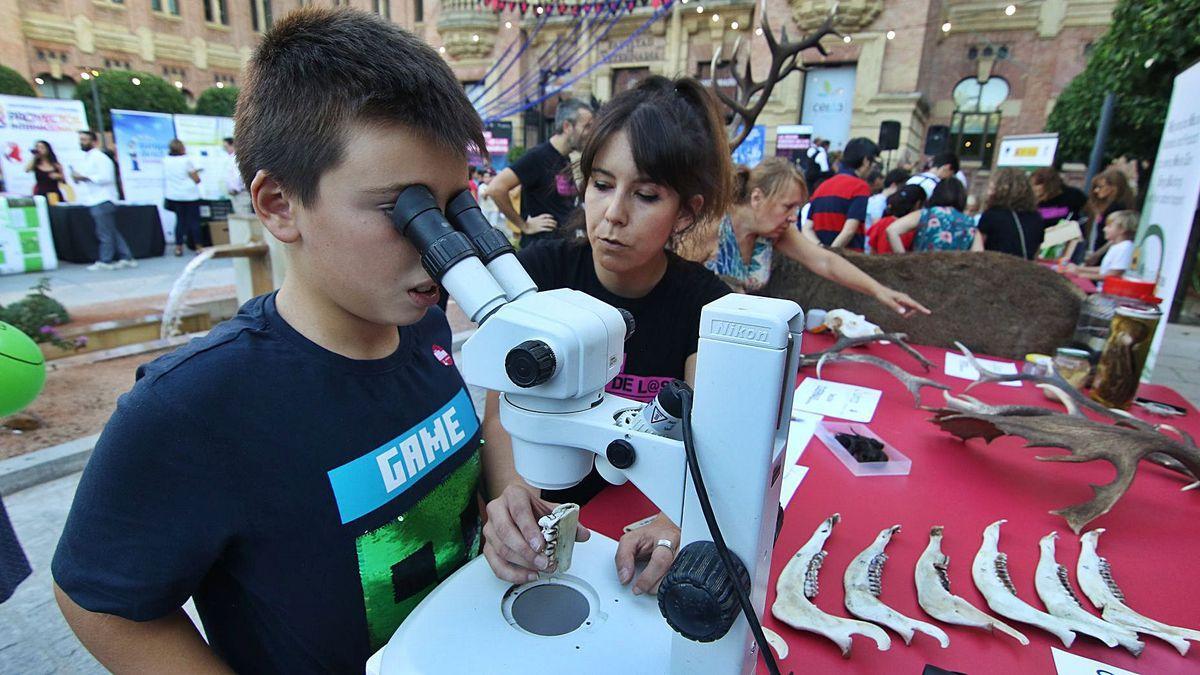 Una actividad de la Noche Europea de los Investigadores de Córdoba.