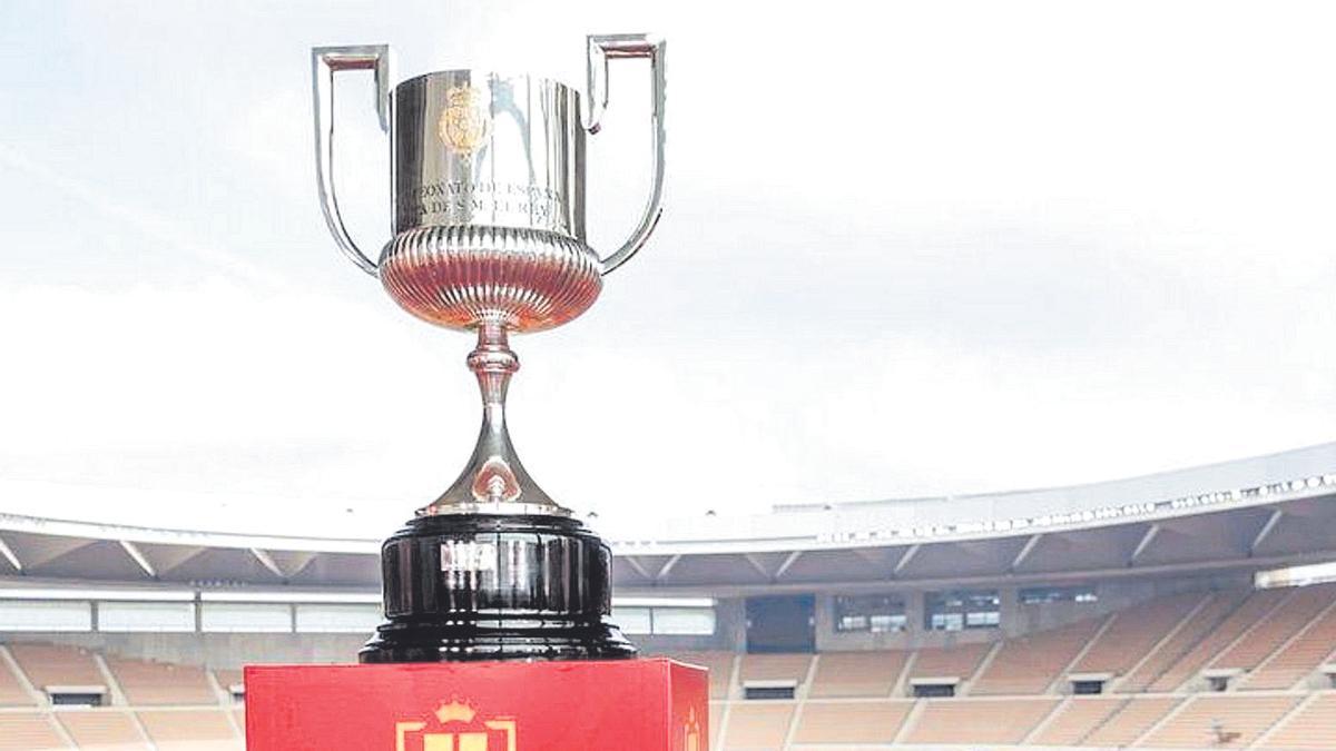 Imagen del trofeo de la Copa del Rey