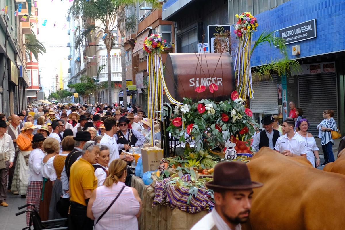 Foto de archivo de la romería de La Luz.