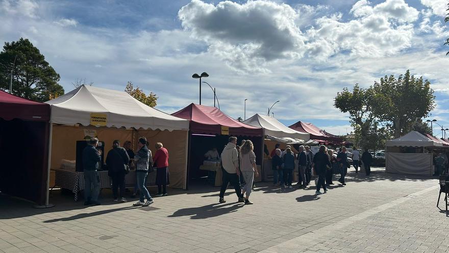 El mercat de productors de cal Rosal troba a faltar els bolets