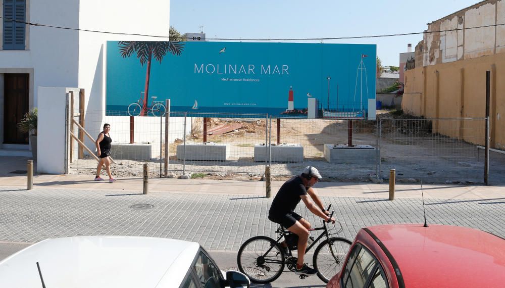 El último solar del Molinar frente al mar tendrá 31 casas