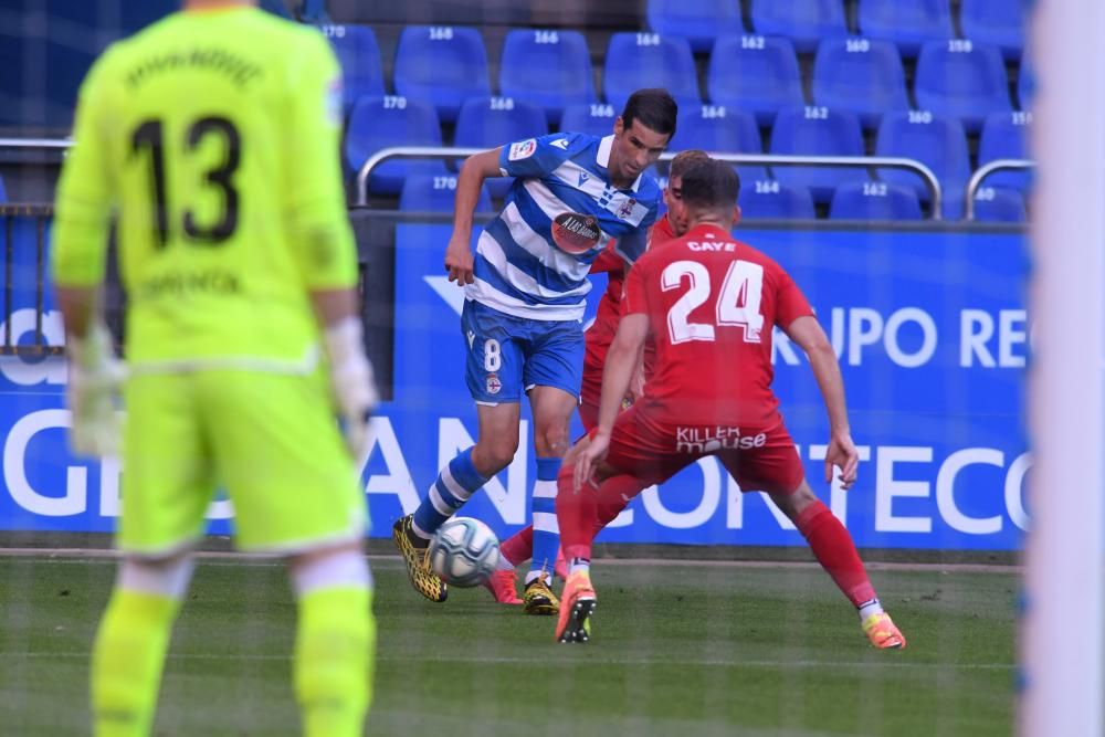 El Dépor remonta in extremis y deja al Fuenlabrada sin 'play off'.