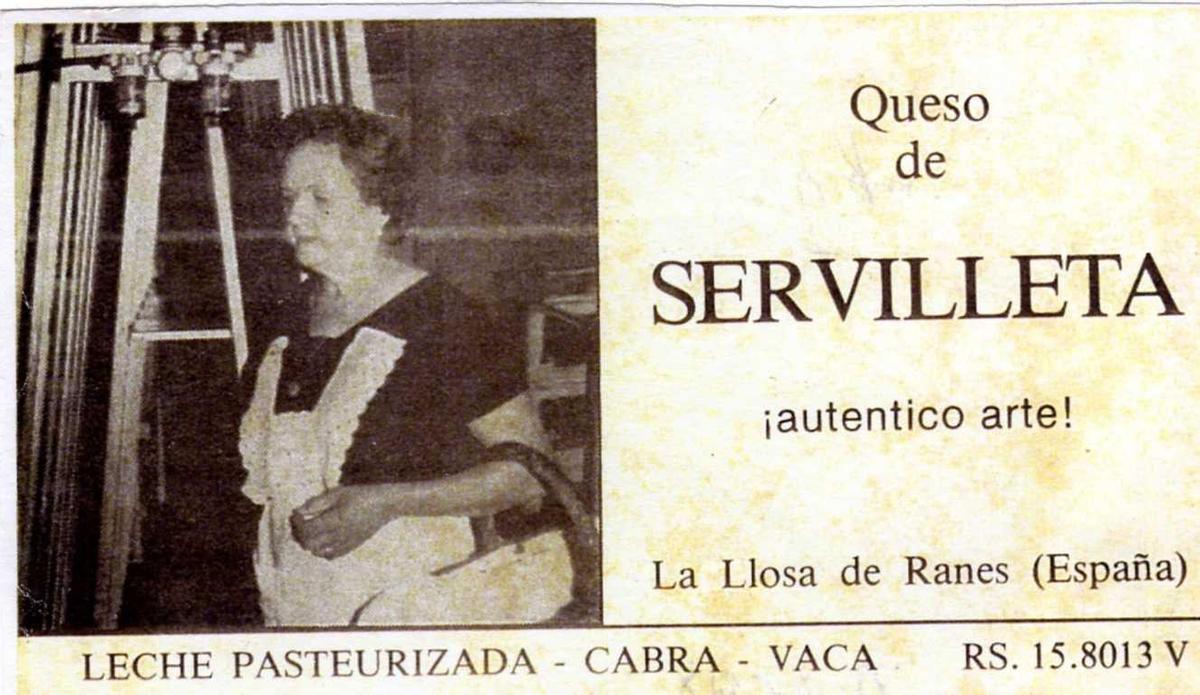 Amparo Gozálbez, fundadora de Jamesa, en un documento de la empresa de la Llosa de Ranes.
