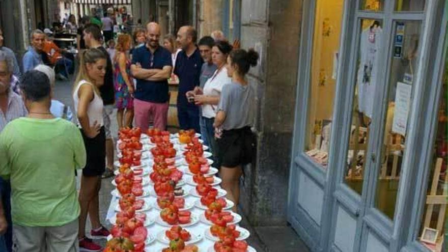 Cangas del Narcea le saca el jugo al tomate