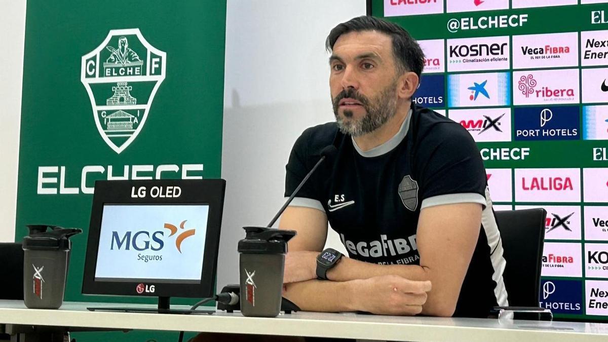 Sarabia habla en sala de prensa sobre la situación de Rafa Mir