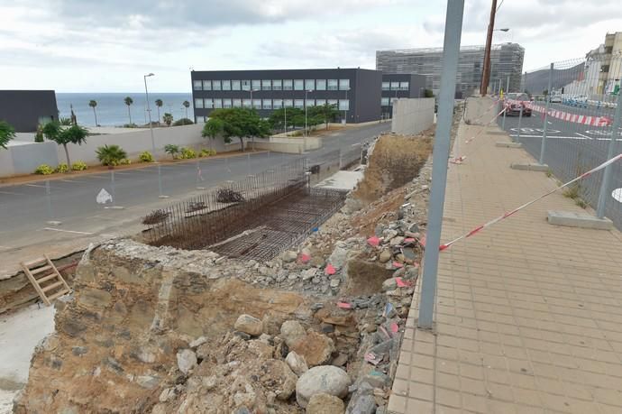 01-08-2018 LAS PALMAS DE GRAN CANARIA. Obras de ...