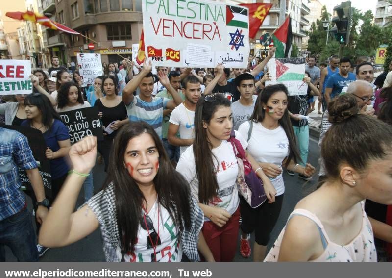 GALERÍA DE FOTOS - Castellón clama contra los bombardeos en Palestina