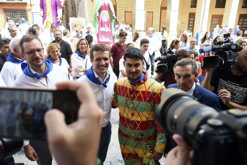 Visita de Pablo Casado a Tarazona