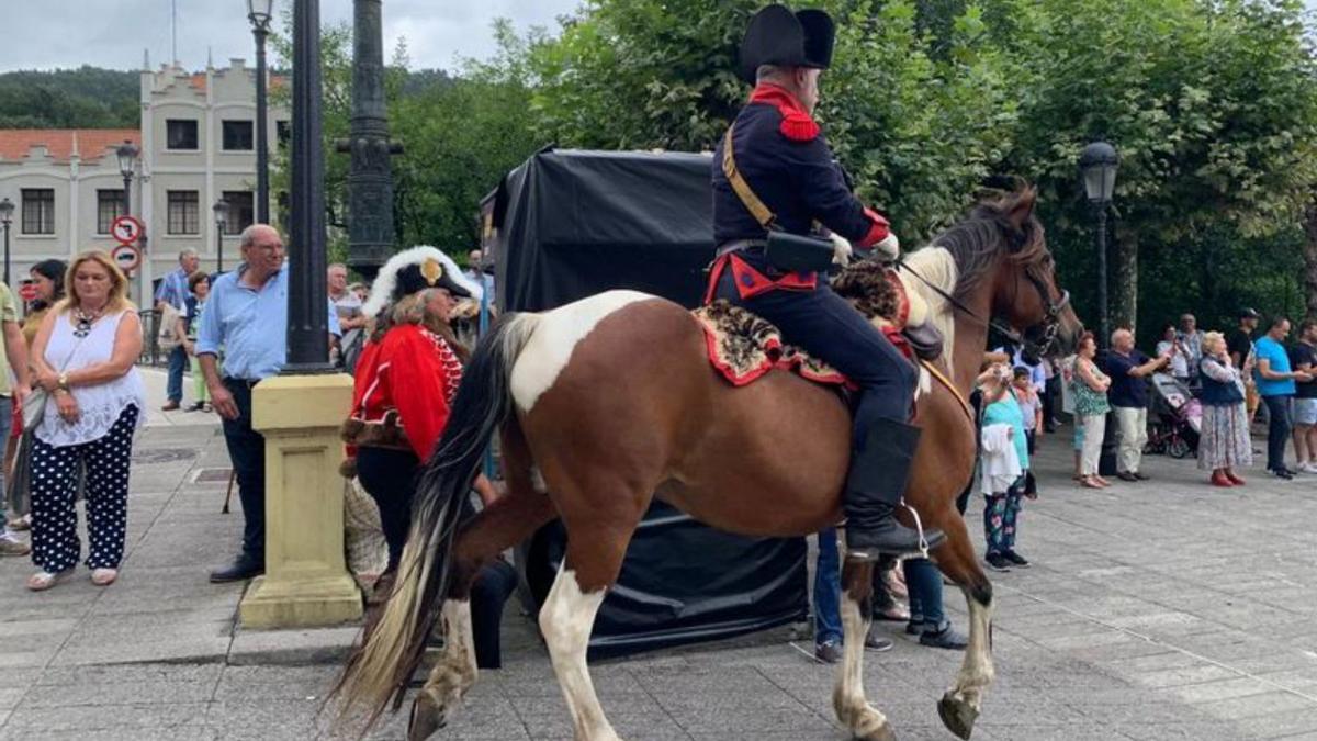 Cuando &quot;El Volcán&quot; rugía en Trubia: recrean la primera colada