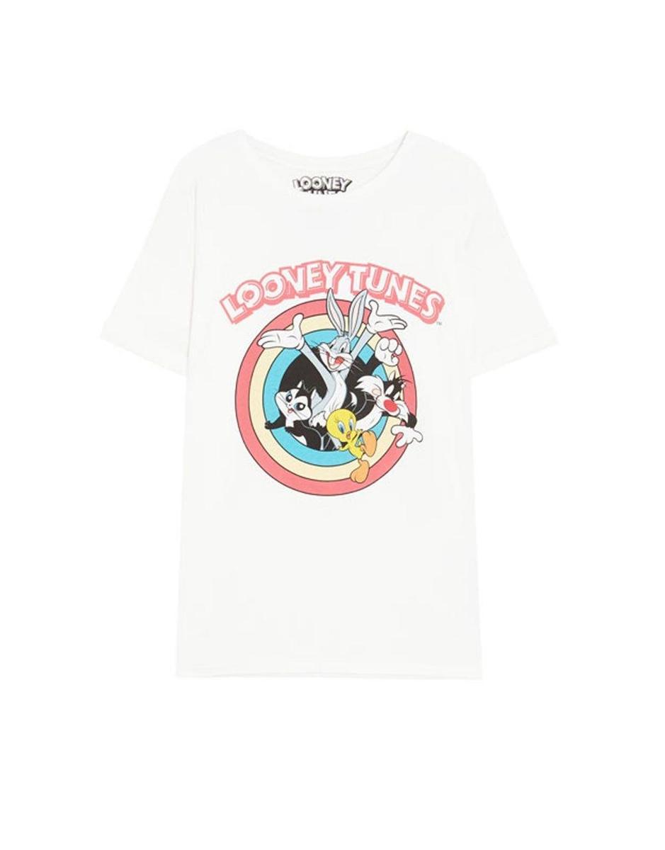 Camiseta de Pull&amp;Bear de los Looney Tunes