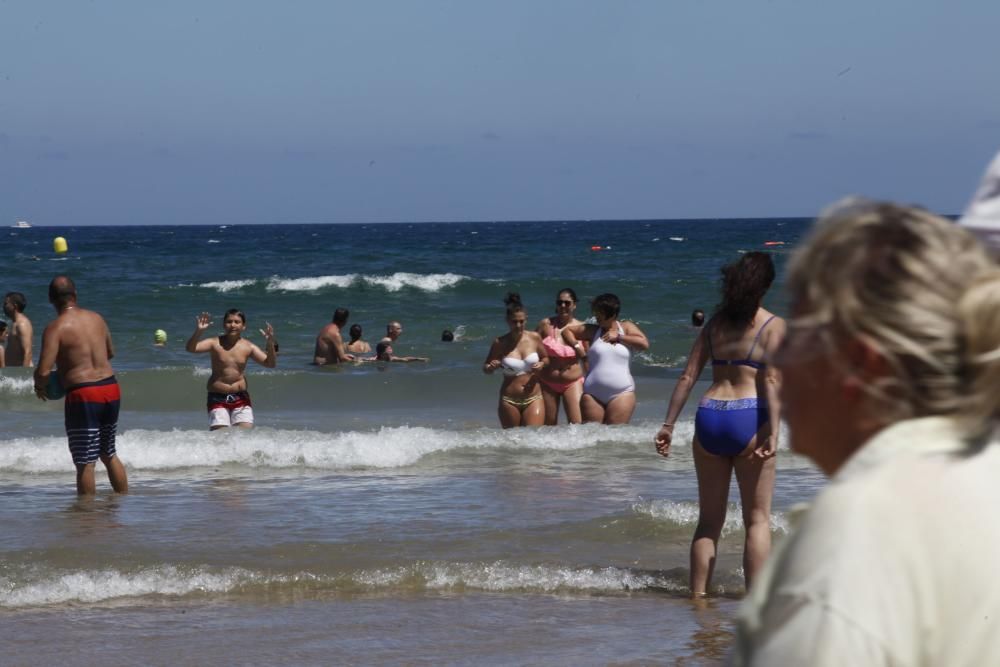 Día de playa en Asturias