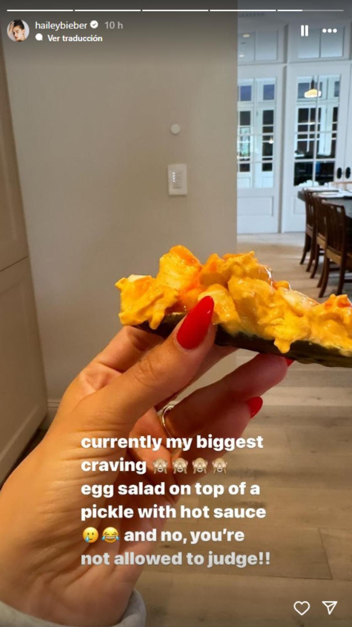 Story Instagram Hailey Rhode Bieber