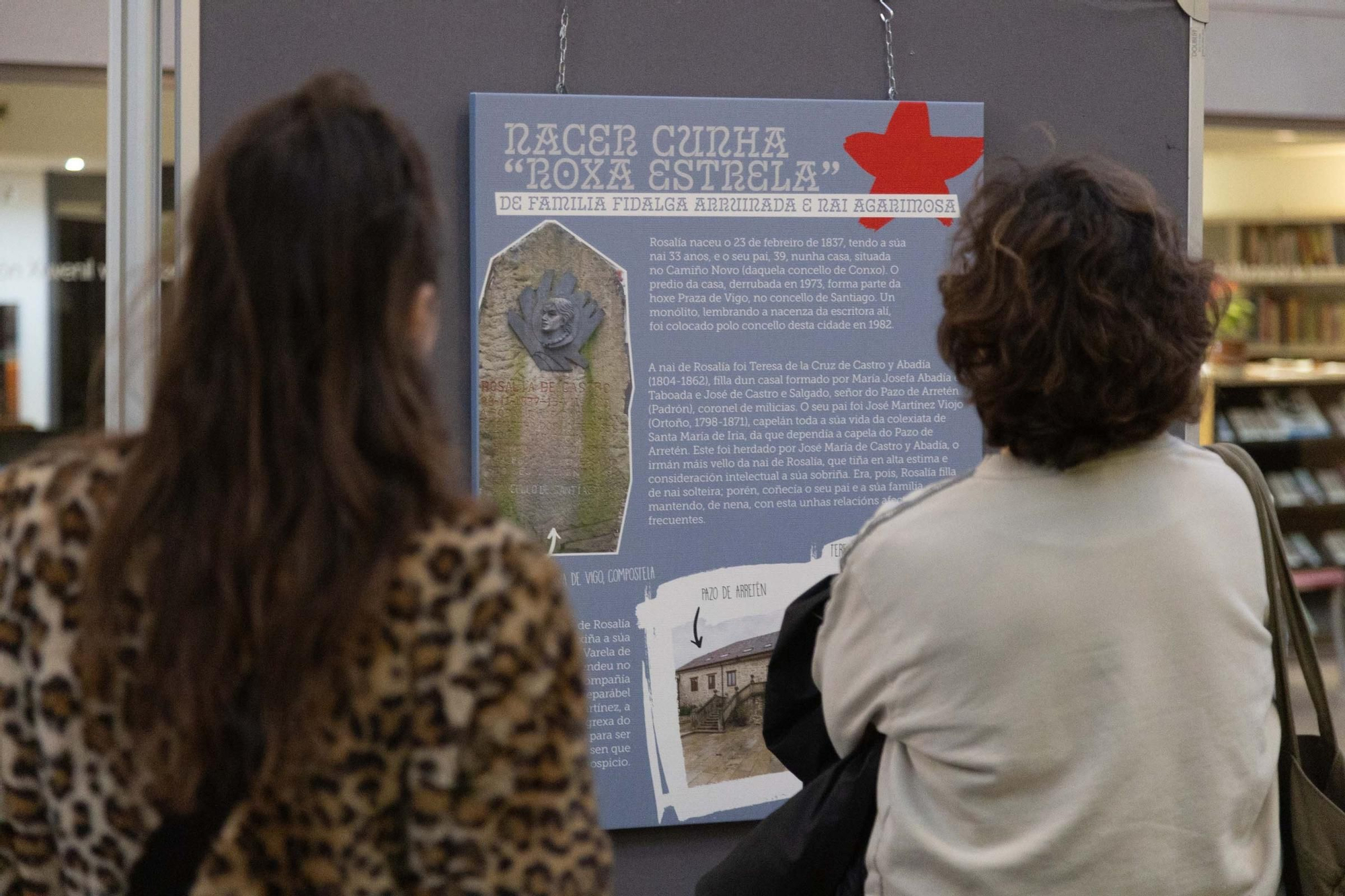Exposición sobre Rosalía de Castro no Fórum Metropolitano da Coruña