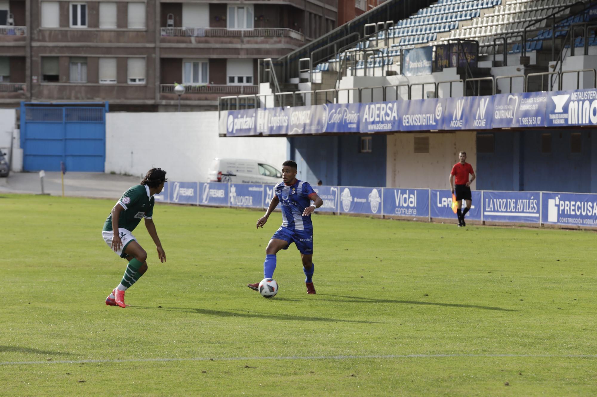 Las imágenes de la primera jornada de los asturianos en Segunda RFEF