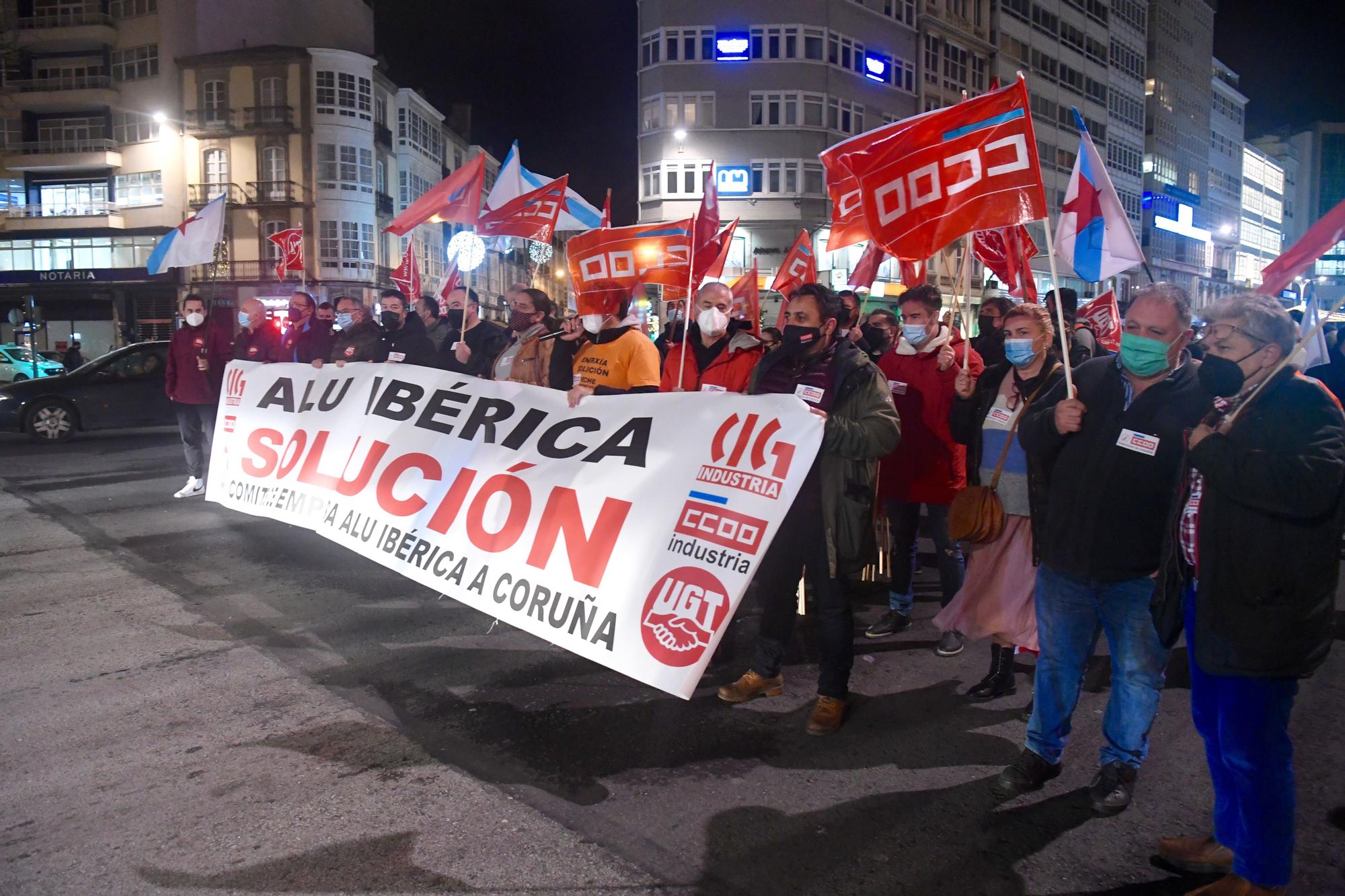 Clamor por el futuro de Alu Ibérica en A Coruña
