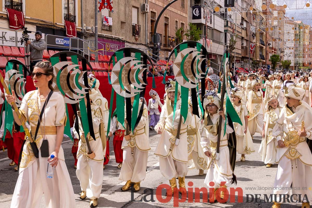 Desfile infantil en las Fiestas de Caravaca (Bando Moro)