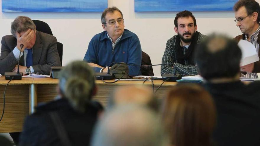 Asistentes a una pasada reunión de la Mancomunidad.