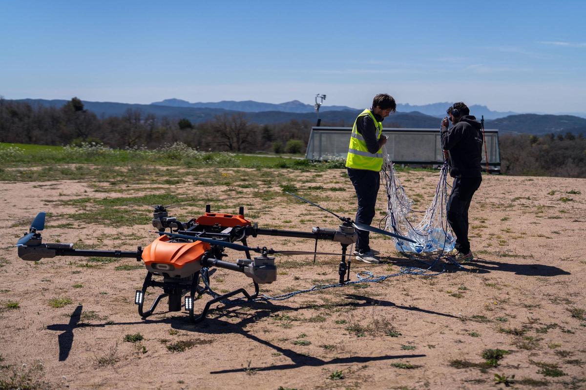 Drones desarrollados por el BCN Drone Center, con sede en Moià.
