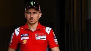 El tetracampeón de MotoGP Jorge Lorenzo no acaba de adaptarse a su Ducati.