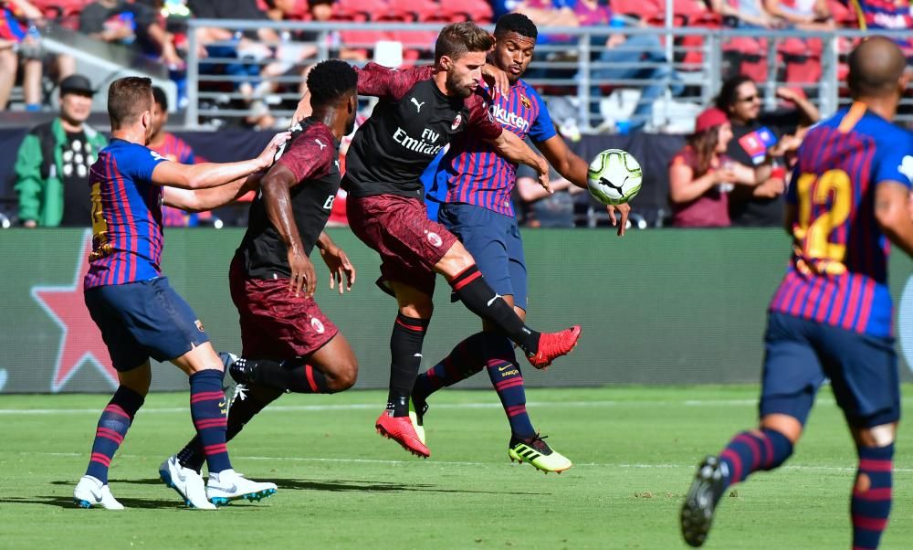 International Champions Cup: Milán 1 - Barcelona 0