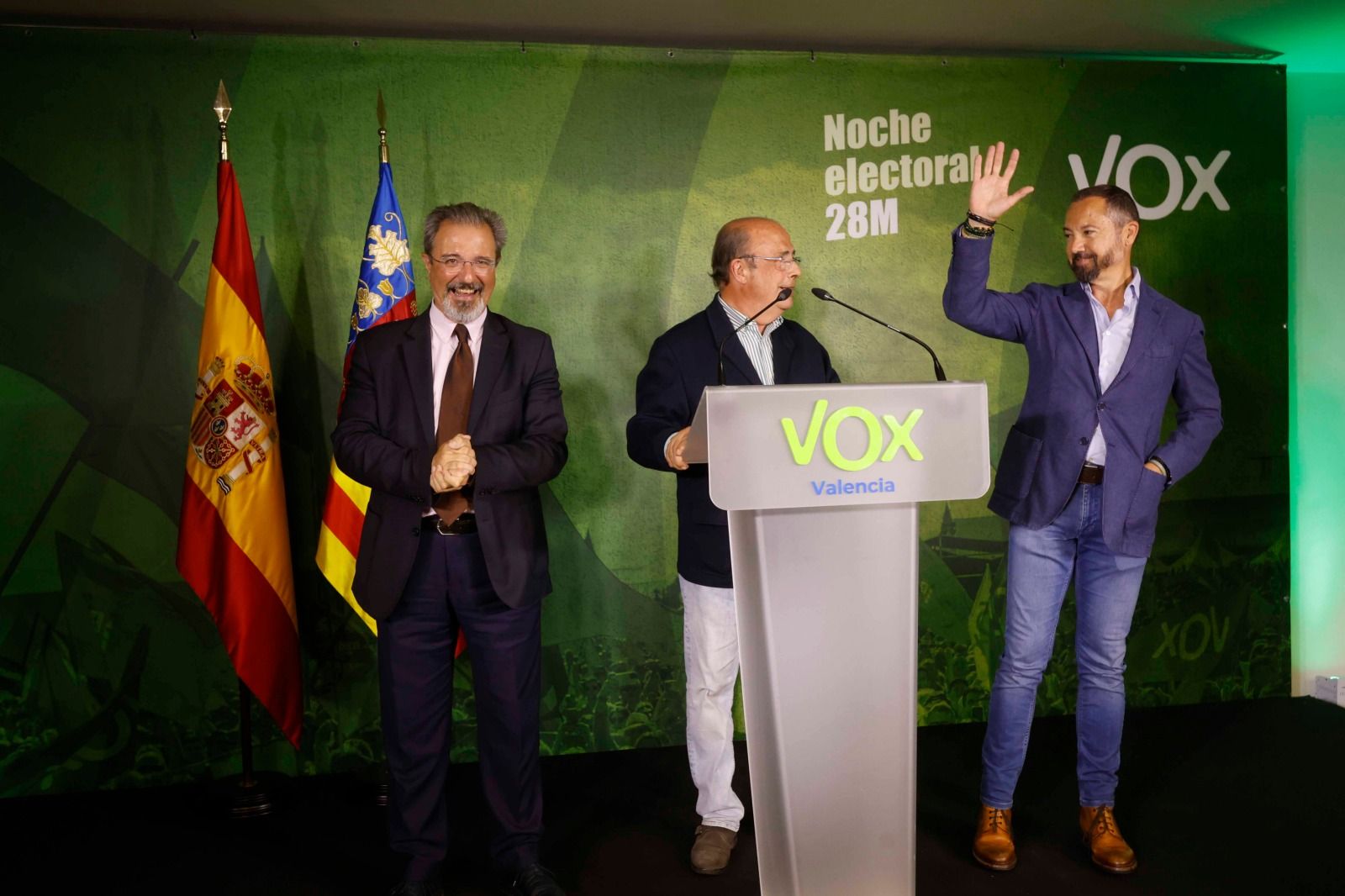 Juan Manuel Badenas comparece en la sede de Vox