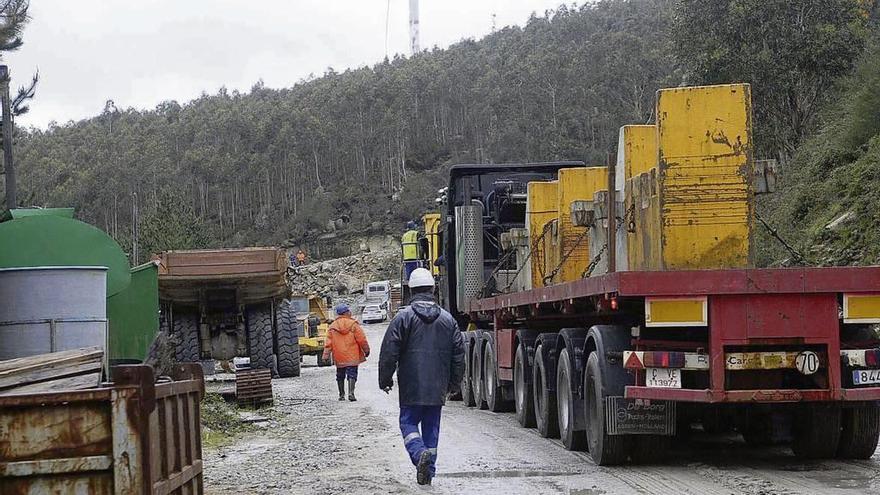 La superficie total a ocupar de la cantera de Saiar asciende a 162.691 metros cuadrados. // Noé Parga