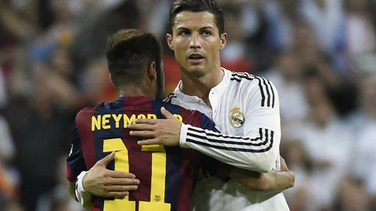 Neymar habló de la sanción a Cristiano Ronaldo