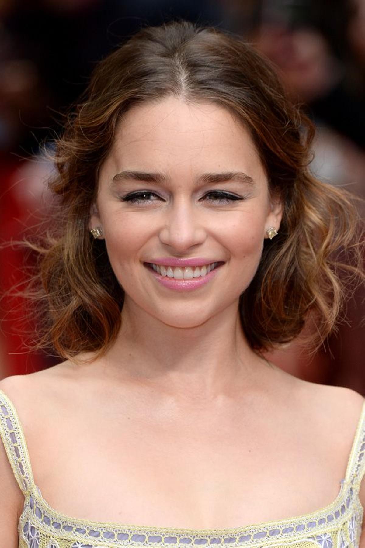 La belleza de Emilia Clarke en la premiere de &quot;Me before you&quot;