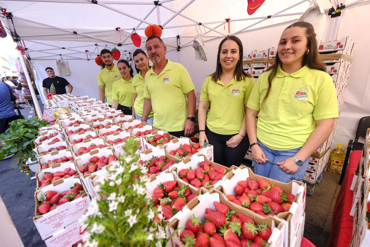 XI Feria de la Fresa, en Valsequillo