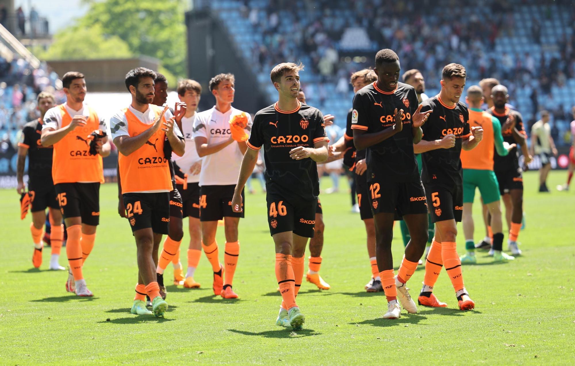 Las mejores imágenes del Celta - Valencia