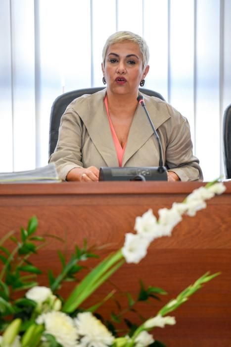 15-06-19   GRAN  CANARIAS  . AYUNTAMIENTO DE INGENIO. INGENIO. Constitución del Ayuntamiento de Ingenio con la toma de posesón, por primera vez, de una mujer como alcaldesa de dicho ayuntamiento Ana Hernández  Fotos: Juan Castro.  | 15/06/2019 | Fotógrafo: Juan Carlos Castro