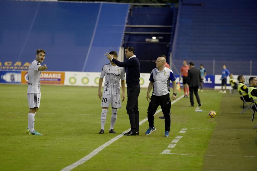 El partido entre el Murcia y el Oviedo, en imágenes