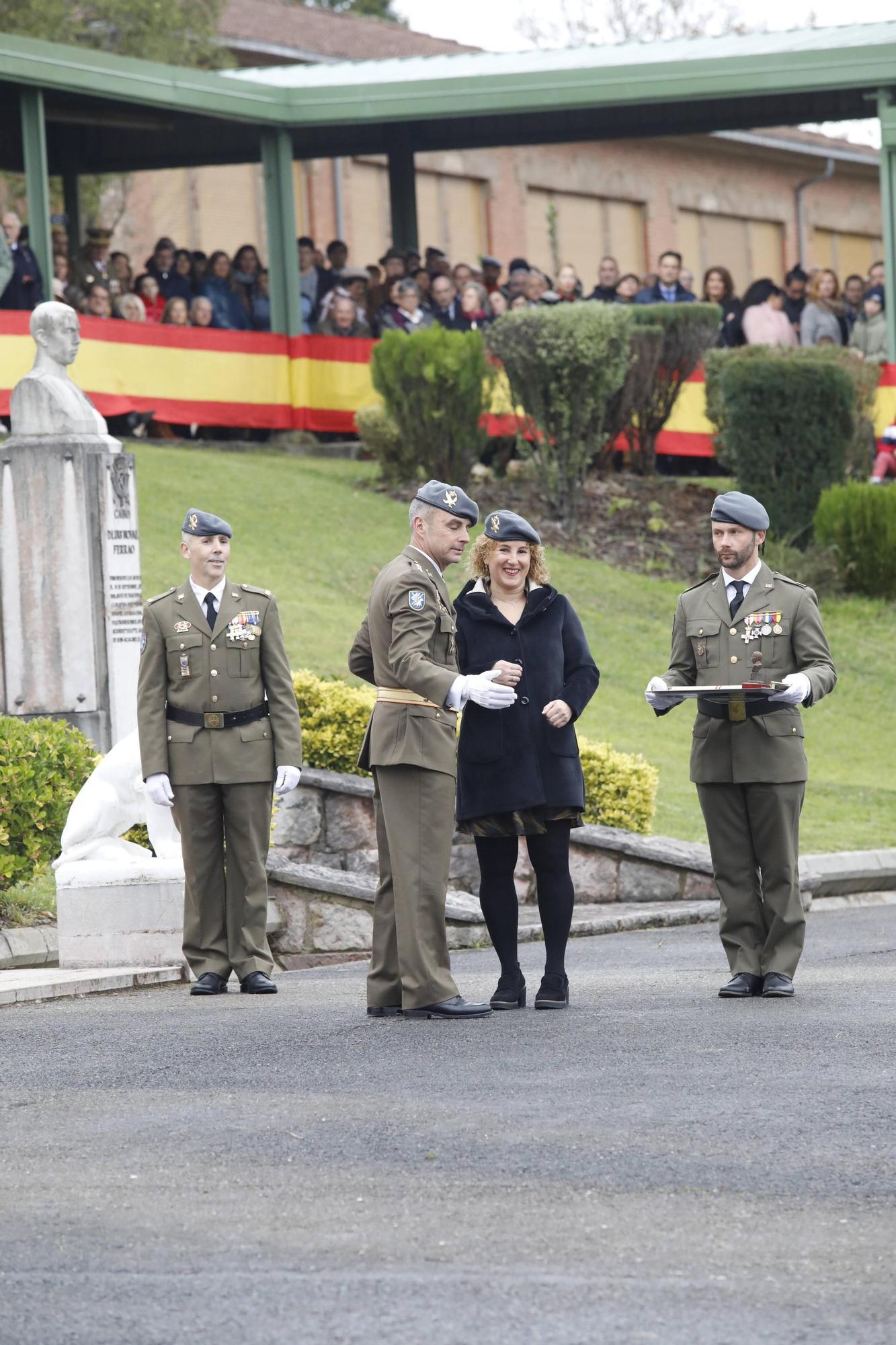 EN IMÁGENES: Desfile militar del regimiento "Príncipe" y fiesta de La Inmaculada en Cabo Noval