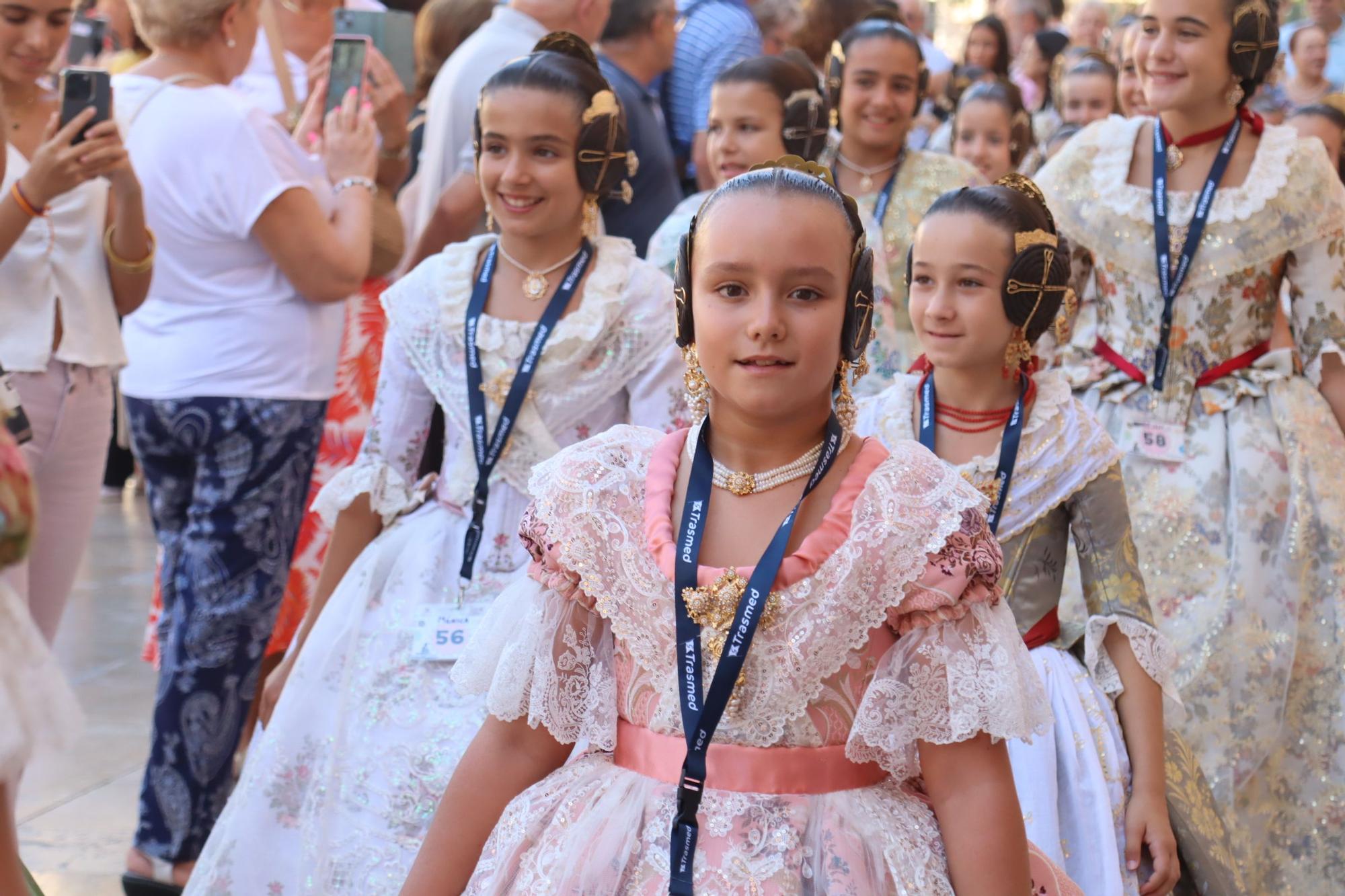 El centro de València recibe a las candidatas a Fallera Mayor Infantil 2025