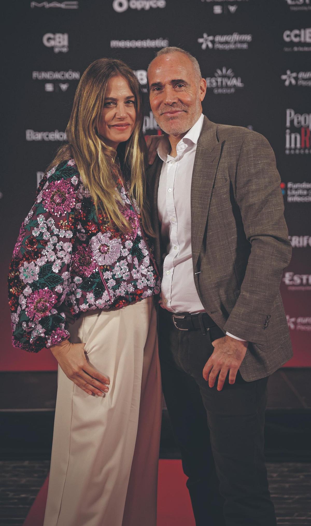 Martina Klein y Alex Corretja