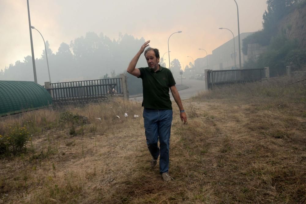 Incendio en Castroagudín