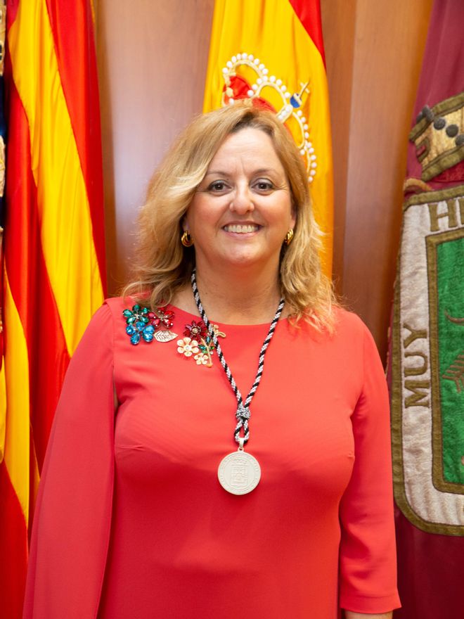 Ana Sala, alcaldesa de Calp.