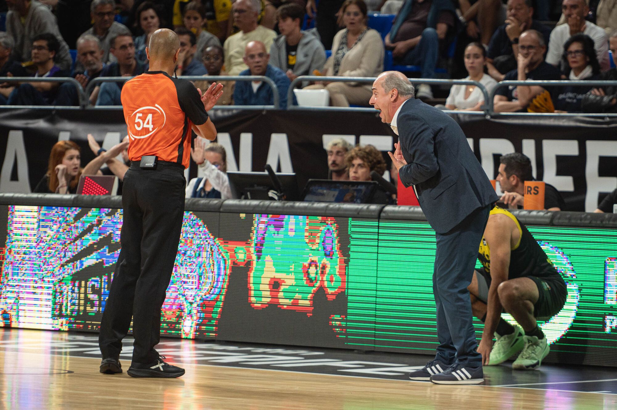 Partido La Laguna Tenerife CB Canarias - Joventut Badalona Inicio de playoff de Liga Endesa Quedarse hasta el fina porque en caso de derrota podría ser el último partido en casa esta temporada  | 02/06/2025 | Fotógrafo: Rafael Arturo Jiménez Rivero